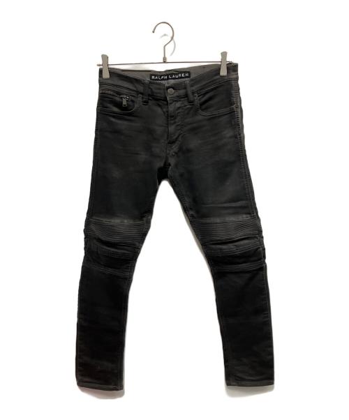 RALPH LAUREN BlackLabel（ラルフローレンブラックレーベル）RALPH LAUREN BlackLabel (ラルフローレンブラックレーベル) デニムパンツ ブラック サイズ:W29の古着・服飾アイテム