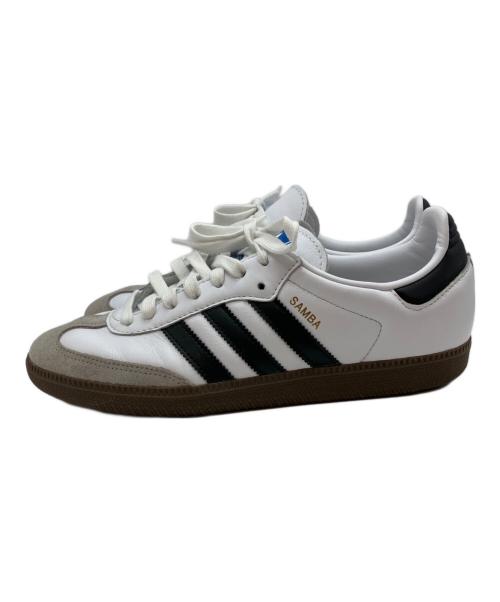 adidas（アディダス）adidas (アディダス) SAMBA OG ローカットスニーカー ホワイト×ブラウン サイズ:26.5cmの古着・服飾アイテム