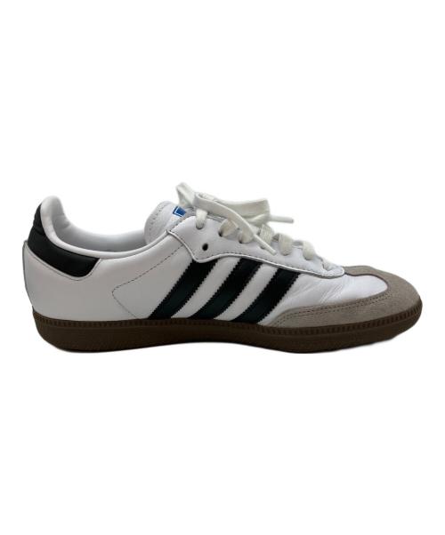 adidas（アディダス）adidas (アディダス) SAMBA OG ローカットスニーカー ホワイト×ブラウン サイズ:26.5cmの古着・服飾アイテム