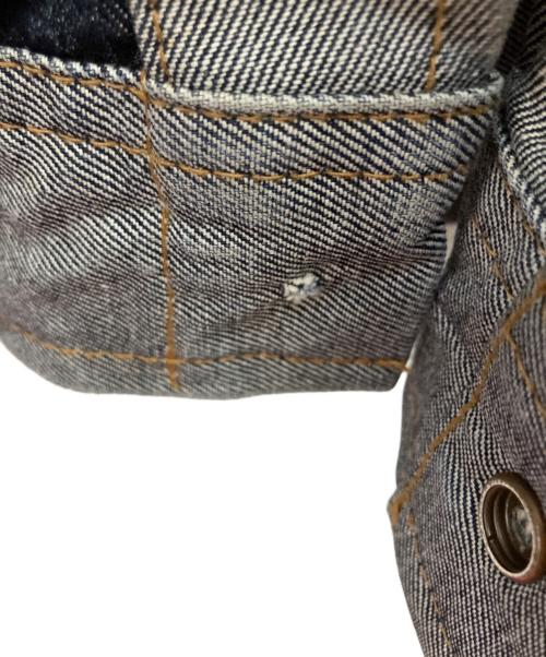 EVISU（エヴィス）EVISU (エヴィス) デニムジャケット グレー×ブルー サイズ:不明の古着・服飾アイテム