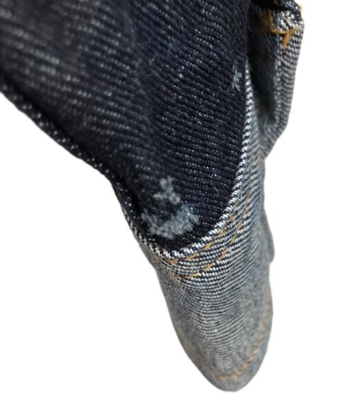 EVISU（エヴィス）EVISU (エヴィス) デニムジャケット グレー×ブルー サイズ:不明の古着・服飾アイテム