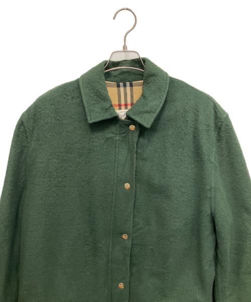 BURBERRY（バーバリー）BURBERRY (バーバリー) 90s ジャケット グリーン サイズ:XLの古着・服飾アイテム