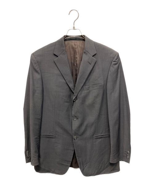 VERSACE（ヴェルサーチェ）VERSACE (ヴェルサーチェ) テーラードジャケット グレー サイズ:50Rの古着・服飾アイテム