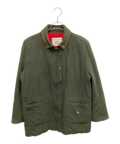 Burberry's（バーバリー）Burberry's (バーバリー) 90s コート オリーブ サイズ:42の古着・服飾アイテム