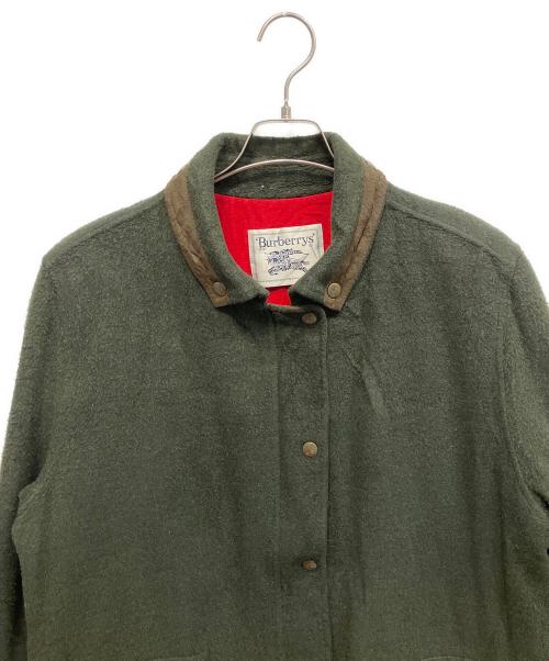 Burberry's（バーバリー）Burberry's (バーバリー) 90s コート オリーブ サイズ:42の古着・服飾アイテム