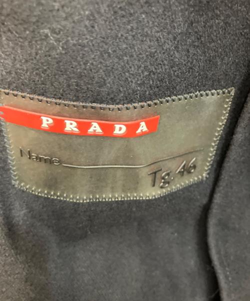 PRADA SPORTS（プラダスポーツ）PRADA SPORTS (プラダスポーツ) フーデッドコート ブラック サイズ:46の古着・服飾アイテム