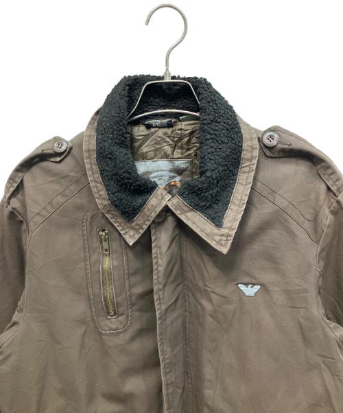 ARMANI JEANS（アルマーニジーンズ）ARMANI JEANS (アルマーニジーンズ) ジャケット ブラウン サイズ:Lの古着・服飾アイテム
