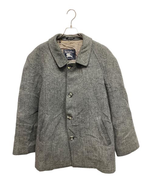 Burberry's（バーバリー）Burberry's (バーバリー) ウールコート グレー サイズ:44の古着・服飾アイテム