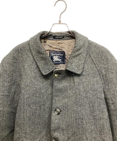 Burberry's（バーバリー）Burberry's (バーバリー) ウールコート グレー サイズ:44の古着・服飾アイテム