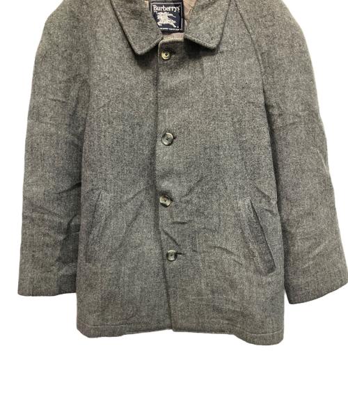 Burberry's（バーバリー）Burberry's (バーバリー) ウールコート グレー サイズ:44の古着・服飾アイテム