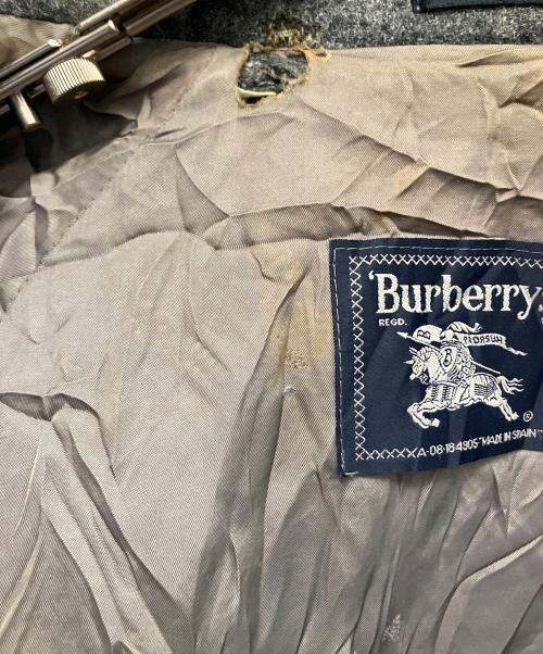 Burberry's（バーバリー）Burberry's (バーバリー) ウールコート グレー サイズ:44の古着・服飾アイテム