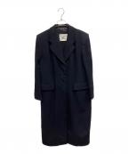 Burberry'sバーバリー）の古着「90s ウールコート」｜ネイビー