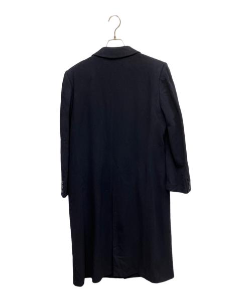 Burberry's（バーバリー）Burberry's (バーバリー) 90s ウールコート ネイビー サイズ:46の古着・服飾アイテム