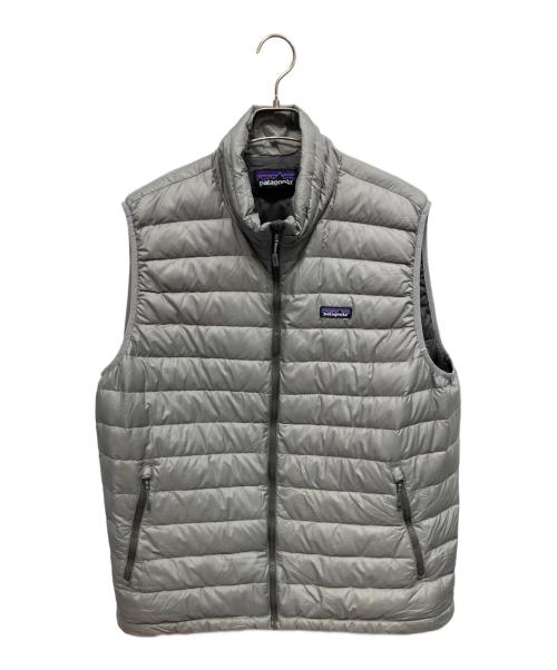 Patagonia（パタゴニア）Patagonia (パタゴニア) ダウンベスト グレー サイズ:XLの古着・服飾アイテム