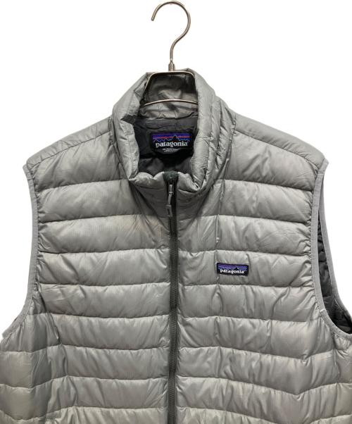 Patagonia（パタゴニア）Patagonia (パタゴニア) ダウンベスト グレー サイズ:XLの古着・服飾アイテム