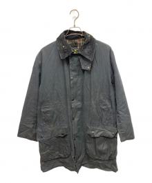 Barbour（バブアー）の古着「border オイルドジャケット」｜ブラック