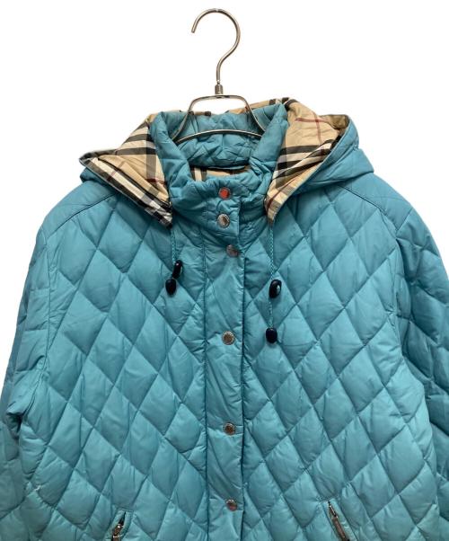 BURBERRY LONDON（バーバリーロンドン）BURBERRY LONDON (バーバリーロンドン) ダウンジャケット スカイブルー サイズ:44の古着・服飾アイテム