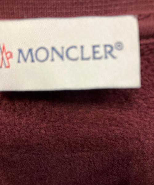 MONCLER（モンクレール）MONCLER (モンクレール) ロゴ スウェット レッド サイズ:Lの古着・服飾アイテム