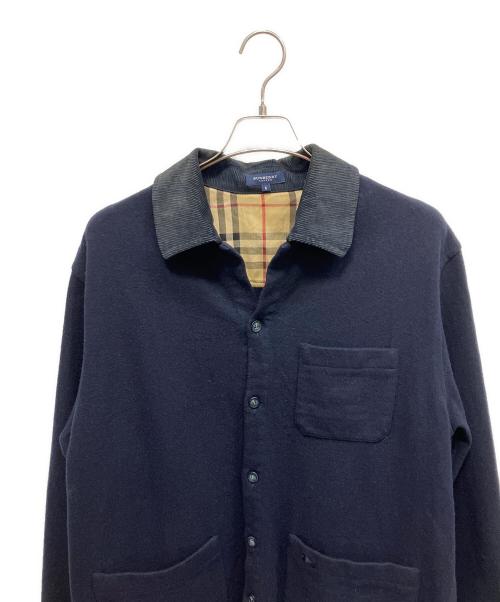 BURBERRY（バーバリー）BURBERRY (バーバリー) ウールコート ネイビー サイズ:US6の古着・服飾アイテム