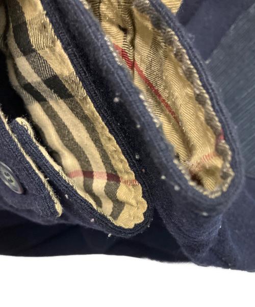 BURBERRY（バーバリー）BURBERRY (バーバリー) ウールコート ネイビー サイズ:US6の古着・服飾アイテム