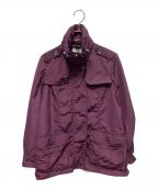 BURBERRYバーバリー）の古着「ナイロンジャケット」｜パープル