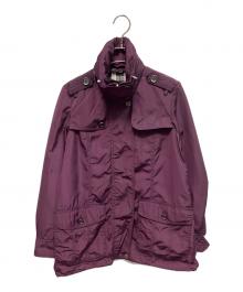 BURBERRY（バーバリー）の古着「ナイロンジャケット」｜パープル