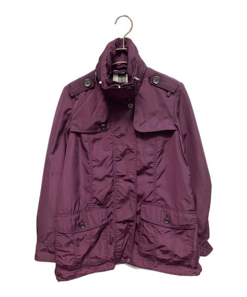 BURBERRY（バーバリー）BURBERRY (バーバリー) ナイロンジャケット パープル サイズ:不明の古着・服飾アイテム
