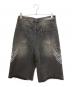 SUPPLIER (サプライヤー) TRIBAL RHINESTONE DENIM SHORTS ハーフパンツ ブラック サイズ:M：5000円