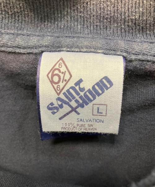 SAINT MICHAEL（セントマイケル）SAINT MICHAEL (セントマイケル) NEIGHBORHOOD (ネイバーフッド) ヴィンテージ加工 半袖カットソー ネイビー サイズ:Lの古着・服飾アイテム