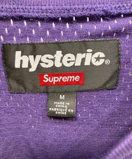 Hysteric Glamour（ヒステリックグラマー）Hysteric Glamour (ヒステリックグラマー) SUPREME (シュプリーム) Mesh L/S Top 長袖カットソー パープル サイズ:Mの古着・服飾アイテム