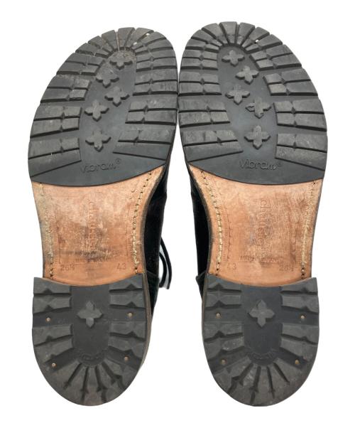 chausser（ショセ）chausser (ショセ) マウンテンブーツ ブラック サイズ:26.5cmの古着・服飾アイテム