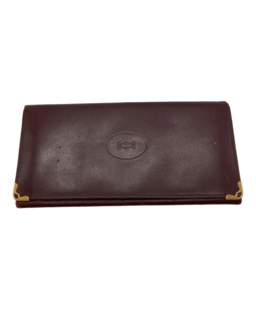 Cartier（カルティエ）Cartier (カルティエ) 2つ折り財布 ブラウンの古着・服飾アイテム