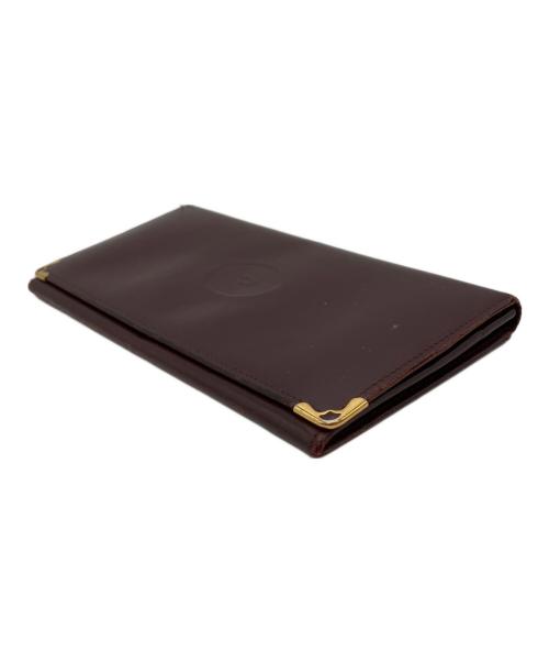 Cartier（カルティエ）Cartier (カルティエ) 2つ折り財布 ブラウンの古着・服飾アイテム