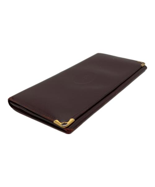 Cartier（カルティエ）Cartier (カルティエ) 2つ折り財布 ブラウンの古着・服飾アイテム
