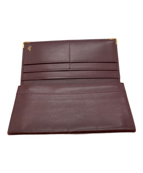 Cartier（カルティエ）Cartier (カルティエ) 2つ折り財布 ブラウンの古着・服飾アイテム