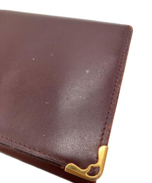 Cartier（カルティエ）Cartier (カルティエ) 2つ折り財布 ブラウンの古着・服飾アイテム