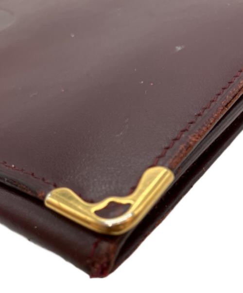 Cartier（カルティエ）Cartier (カルティエ) 2つ折り財布 ブラウンの古着・服飾アイテム
