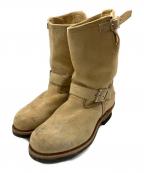 RED WINGレッドウィング）の古着「2007年モデル エンジニアブーツ」｜ベージュ
