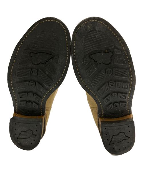 RED WING（レッドウィング）RED WING (レッドウィング) 2007年モデル エンジニアブーツ ベージュ サイズ:9の古着・服飾アイテム