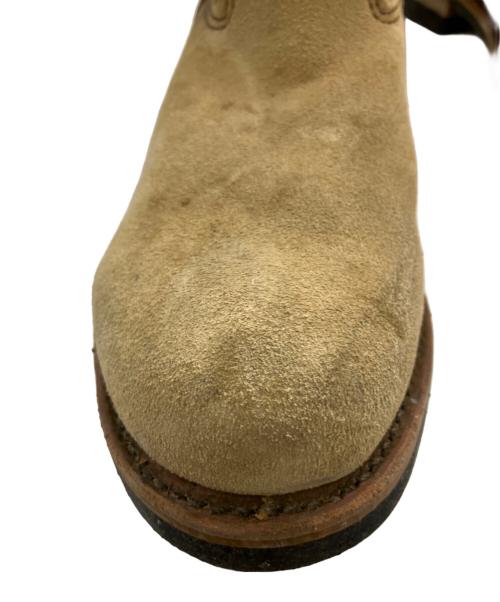 RED WING（レッドウィング）RED WING (レッドウィング) 2007年モデル エンジニアブーツ ベージュ サイズ:9の古着・服飾アイテム