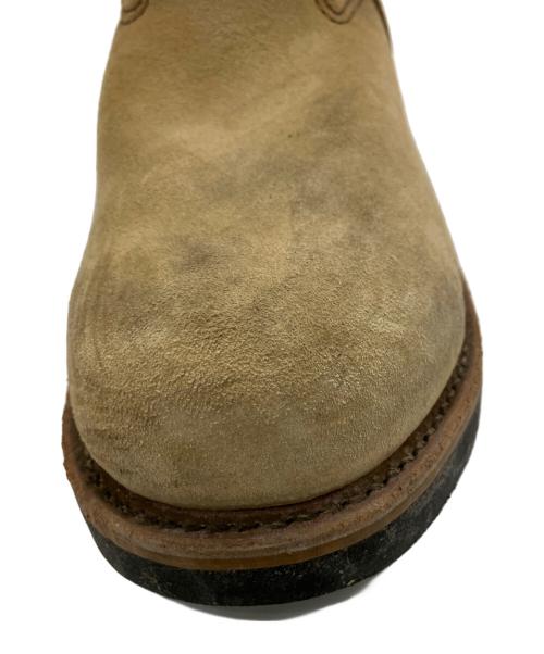 RED WING（レッドウィング）RED WING (レッドウィング) 2007年モデル エンジニアブーツ ベージュ サイズ:9の古着・服飾アイテム