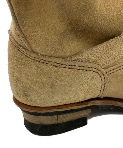 RED WING（レッドウィング）RED WING (レッドウィング) 2007年モデル エンジニアブーツ ベージュ サイズ:9の古着・服飾アイテム