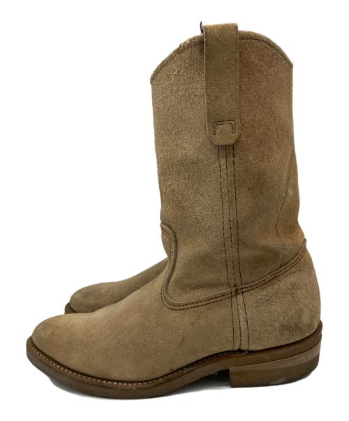 RED WING（レッドウィング）RED WING (レッドウィング) ペコスブーツ ベージュ サイズ:7 1/2の古着・服飾アイテム