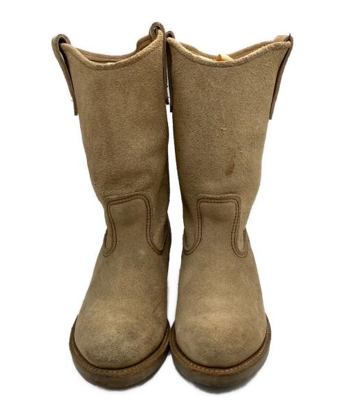 RED WING（レッドウィング）RED WING (レッドウィング) ペコスブーツ ベージュ サイズ:7 1/2の古着・服飾アイテム