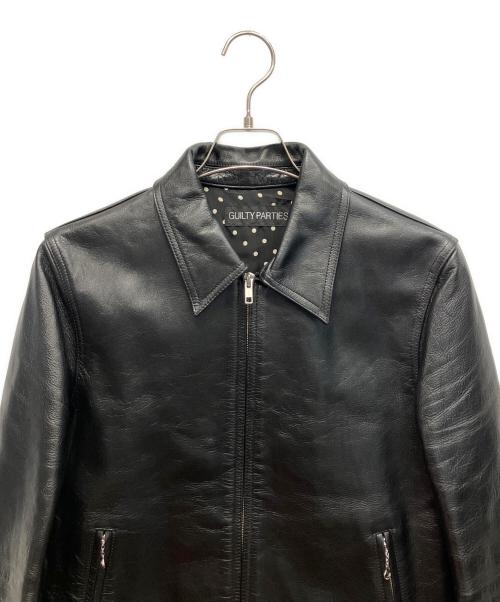 WACKO MARIA（ワコマリア）WACKO MARIA (ワコマリア) レザージャケット ブラック サイズ:Mの古着・服飾アイテム
