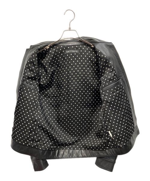 WACKO MARIA（ワコマリア）WACKO MARIA (ワコマリア) レザージャケット ブラック サイズ:Mの古着・服飾アイテム