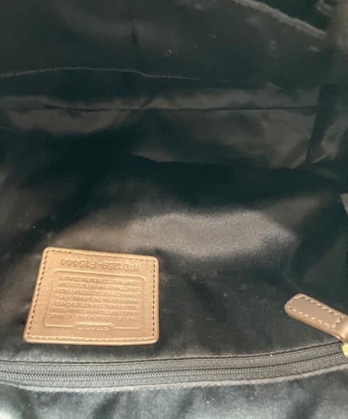 COACH（コーチ）COACH (コーチ) アシュレイ サッチェル レザーバッグ 2WAYショルダーバッグ カーキの古着・服飾アイテム