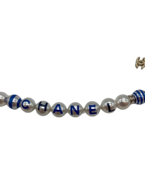 CHANEL（シャネル）CHANEL (シャネル) ブレスレット パール×ブルーの古着・服飾アイテム