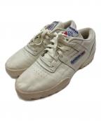 REEBOK CLASSICリーボック クラシック）の古着「Workout Ripple OG 'Chalk' ローカットスニーカー」｜ホワイト