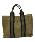 HERMESエルメス）の古着「フールトゥPM ハンドバッグ」｜オリーブ